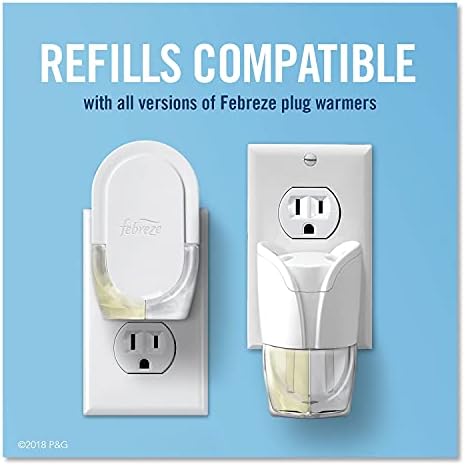 Febreze 74903 Plug Air Freshener Refills, Gain Original, 0.87 Oz, 6/Carton