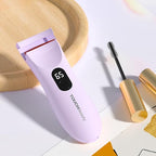 TOUCHBeauty Rechargeable Heated Eyelash Curler with LED Display, Featuring 3-Level Adjustable Temperature for a Natural, Long-Lasting Curl (Up to 24 Hours) AG-2316purple