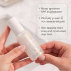 COOLA Clear Skin Oil-Free Moisturizer with SPF 30, Dermatologist Tested Sunscreen with Niacinamide & Centella Asiatica, 1.1 Fl Oz