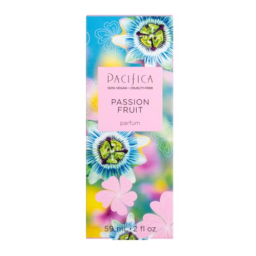 Pacifica Passion Fruit Perfume ��� Tropical Fruity Floral Clean Perfume for Women with Passionfruit, Pineapple & Vanilla, Vegan, Non-Toxic, Beachy Summer Scent (2 fl oz)