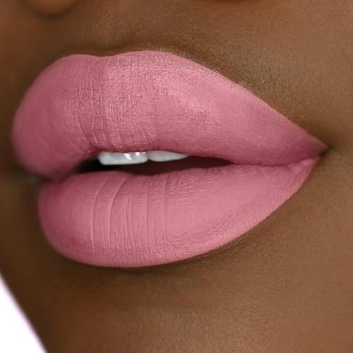 Beauty Bakerie Lip Whip Liquid Lipstick for Women, Waterproof Lip Gloss, Tint, Stain Long Lasting Hydrating Moisturizer, Matte or Metallic, 3.5mL, Versailles