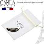 Camila Paris CP2638 French Hair Barrette Clip for Girls for Thick Curly Wavy Long Hair, Strong Hold Grip Hair Clips for Women, Automatic, No Slip Durable Styling Girls Hair Accessories, Made in France