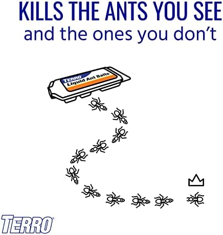 TERRO T300B Indoor Liquid Ant Killer , 12 Bait Stations