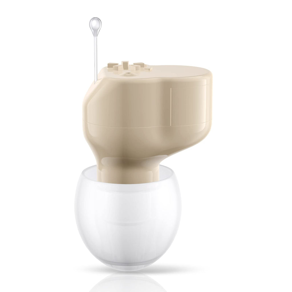 Mini Sound Amplifier, Ear Sound Enhancer, Noise Reduction, Enhanced Speech, Feedback Cancellation, Suitable for Adults, Elderly, Children, Left and Right Ears (3-Year Warranty)