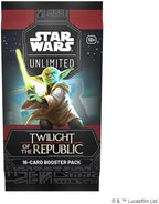 Asmodee Star Wars: Unlimited TCG Twilight of The Republic Booster Display (Set of 24 Booster Packs) - Trading Card Game for Kids & Adults, Ages 12+, 2+ Players, 20 Min Playtime