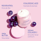 Caudalie Resveratrol Lift Retinol Alternative Firming Cashmere Cream, Anti-Aging Moisturizer with Resveratrol, Hyaluronic Acid & Vegan Collagen, Refill Pod, 1.6 oz