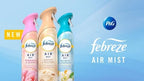 Febreze Air Mist Refresh & Energize Zesty orange Blossom Scented 3 pack, Blue