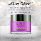 SNS Nail Dip Powder, Gelous Color Dipping Powder - Casino Knight (Pink, Purple/Magenta, Cream) - Long-Lasting Dip Nail Color Lasts 14 Days - Low-Odor & No UV Lamp Required - 1.5oz