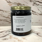 Beef Tallow Balm - 8 oz - Organic Grass Fed and Finished - Made in USA - Moisturizing Skin Care Tea Tree