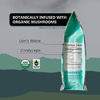 Peak State Coffee with Functional Mushrooms, Low Acid, Whole Bean (FOCUS, BOOST IMMUNITY, & DESTRESS) (Brain Sustain)