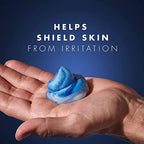 Gillette PRO Shaving Gel For Men Cools To Soothe Skin And Hydrates Facial Hair, 7oz, ProGlide Sensitive 2 in 1 Shave Gel (Pack of 2)
