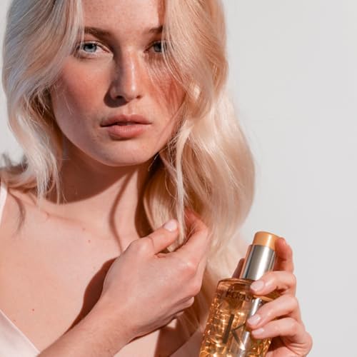 Kérastase Elixir Ultime, Hair Oil Long-lasting Radiance Conditioning Treatment, For Dull Hair, With five precious Oils, L'Huile Originale, 100ml