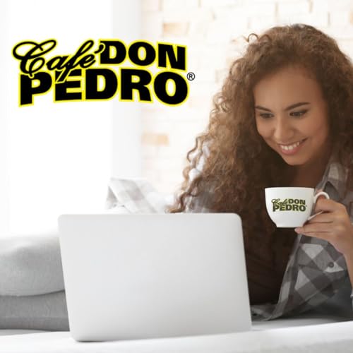 Cafe Don Pedro American Roast Naturally Low Acid Coffee - 34.5 Ounce Large Can for Coffee Lovers with Sensitive Stomachs - Delicious, Smooth Flavor, Medium Roast Stone Ground Coffee