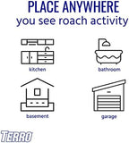 TERRO T502 Ready-to-Use Indoor Cockroach Gel Bait Killer - Kills German, American, Oriental Roaches, 3 oz