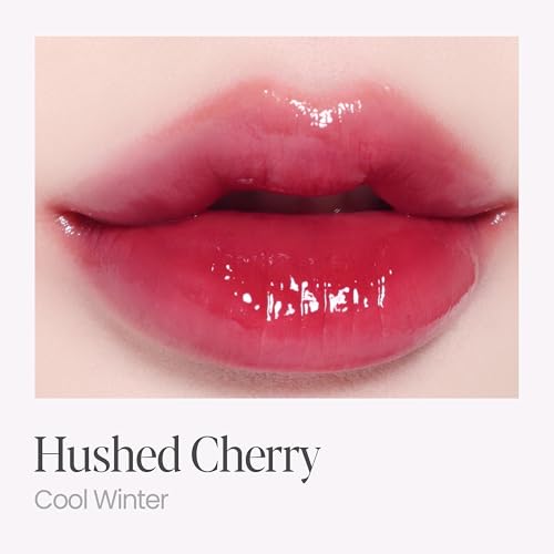 Espoir Couture Lip Tint Glaze #4 Hushed Cherry 0.14oz | Volumizing Lip Stain with Syrupy Shine | Long-Lasting & Vibrant Color for Radiant Lip Look | Moisturizing & Glossy Lip Tint | Korean Lip Makeup