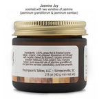 Thompson’s Tallow – Beef Tallow for Skin, 100% Grass-Fed Whipped Tallow Balm Moisturizer with Abyssinian Oil, Manuka Honey & Propolis, Herb-Infused, USA Handmade, Jasmine