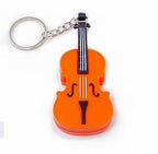 MunnyGrubbers - Original World's Smallest Violin Toy Keychain With Playable Sad Music - Tiny Mini Violin Keychain with Sound