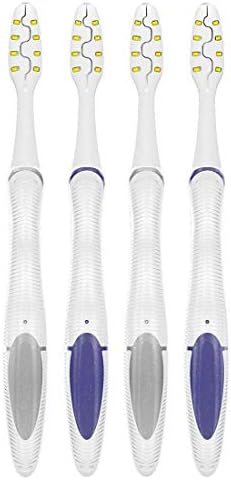 Oral-B Pulsar 3D White Advanced Bacteria Guard Toothbrushes Pack of 4