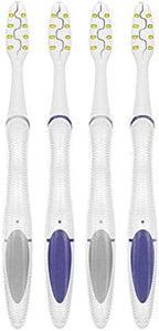 Oral-B Pulsar 3D White Advanced Bacteria Guard Toothbrushes Pack of 4