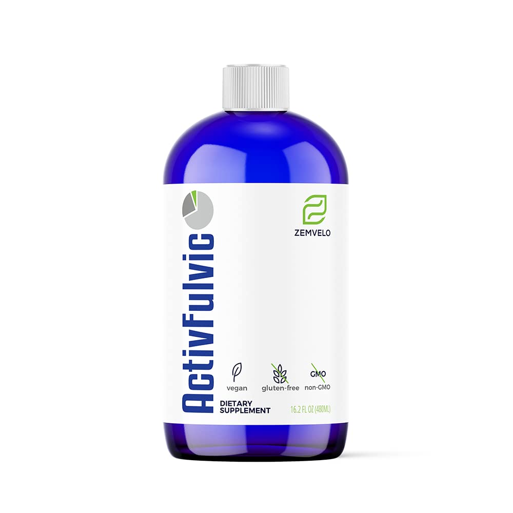 ActivFulvic - Fulvic Acid Liquid Supplement | 32-Day Supply | Digestive Health Support | Enhanced Nutrient Absorption | Natural Detox