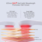 Laser Comb, Red Light Therapy for Hair Growth, Medical Grade Hair Loss Treatment Regrows Fuller and Thickness, Reverses Thinning, Stimulates Growth for Men & Women