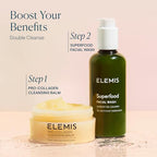 ELEMIS Superfood Facial Wash | Revitalizing Daily Prebiotic Gel Wash Gently Cleanses, Nourishes, and Balances Skin for a Fresh, Glowing Complexion