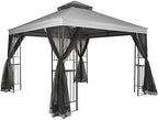 Garden Winds Replacement Canopy for Mainstays 2020 Easy Assembly Gazebo - Riplock 350