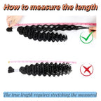 4/30 Human Braiding Hair Water Wave Bulk Human Hair for Braiding No Weft 2 Bundles 100g 24inch 10A Brazilian Virgin Hair Extensions Curly Bulk Human Hair for Boho Braids