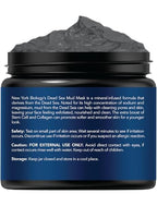 New York Biology Dead Sea Mud Mask for Face, Body | with Stem Cell and Collagen | Spa Quality Pore Refiner for Oily Skin | Natural Skincare for Women, Men | Tighten Skin | 4 oz