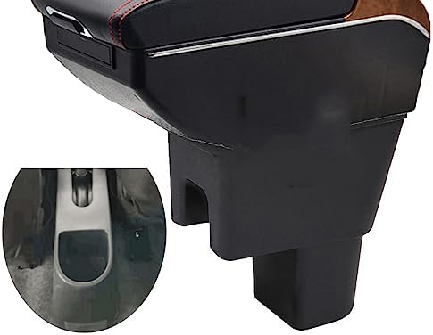 OQHAIR Armrest Box Armrest Box Retrofit Parts Center Console Special Storage Space Car Elbow Rest USB For Suzuki Celerio 2009-2023
