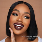 Beauty Bakerie Lip Whip Liquid Lipstick for Women, Waterproof Lip Gloss, Tint, Stain Long Lasting Hydrating Moisturizer, Matte or Metallic, 3.5mL, Chocolate for Breakfast