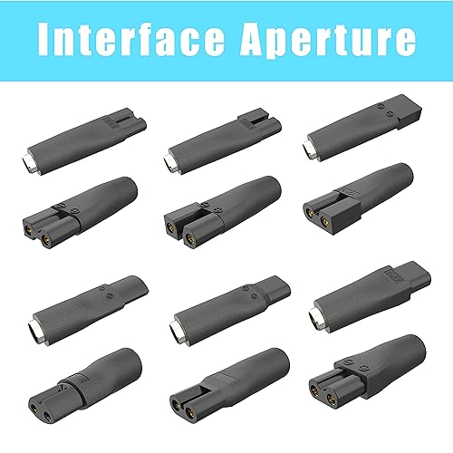 8 PCS Power Cord 5V Replacement Charger USB adapter Set Compatible with Various Types of Electric Hair Clippers,Beard trimmers,Shavers, Beauty Instruments,Electric hairdressers,Desk Lamps,Purifiers