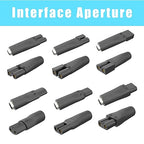 8 PCS Power Cord 5V Replacement Charger USB adapter Set Compatible with Various Types of Electric Hair Clippers,Beard trimmers,Shavers, Beauty Instruments,Electric hairdressers,Desk Lamps,Purifiers