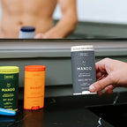 Mando Whole Body Deodorant For Men - Smooth Solid Stick - 72 Hour Odor Control - Aluminum Free, Baking Soda Free, Skin Safe - 2.6 Ounce (Pack of 2) - Unscented