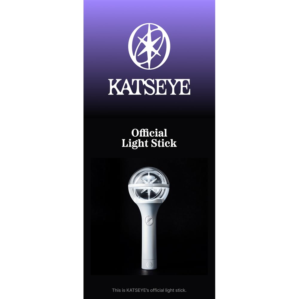 KPOP HEAVEN KATSEYE Official LightStick + 6 Official Photocards & 3 Extra Photocards Set
