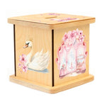 Wooden Piggy Bank for Kids and Adults, Personalized Gift Handmade in USA by BloomOwl, Custom Piggy Bank, Personalized Banks for Kids, Gifts for Baby Boys and Girls (Ballerina)