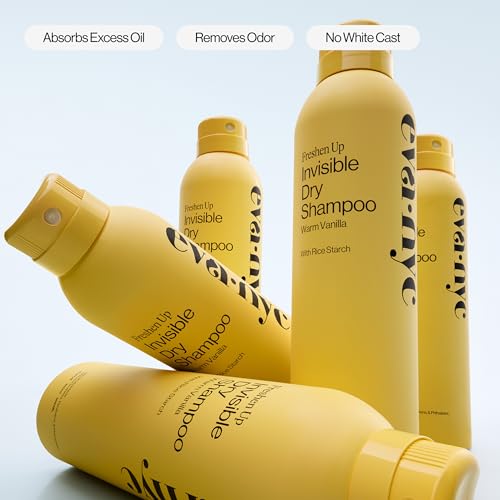 Eva NYC Freshen Up Invisible Dry Shampoo, Warm Vanilla Scent, 5.3 oz
