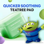 MEDIHEAL Madecassoside Toner Pads [Disney Pixar Edition]-Centella Asiatica to Improve Uneven Skin Tone - Vegan Face Gauze Pads, Full size 100 Pads + Refill 100 Pads (Teatree, 200 pads)