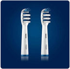Oral-B Trizone Toothbrush Heads Replacement Refills for Electric Rechargeable Toothbrush, Bristles Sweep in-Between Teeth for a Deep Clean, Pack of Two