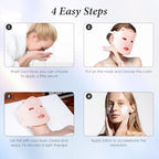 Red Light Therapy for Face, 7 Colors LED Face Mask Light Therapy At Home, Led Face Mask Light Therapy, Pink