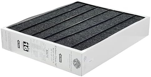Lennox Healthy Climate Lennox X6675 20x25x5 Healthy Climate Carbon-Clean MERV 16 Filter Bundle with Same Day Supply Filter Change Reminder Magnet (2-Pack) 2 Count (Pack of 1)