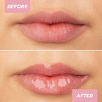 MCoBeauty 2-in-1 Glow & Treat Lip Oil, Berry, Hydrating Tint for Luscious Lips, Vegan, Cruelty Free Cosmetics