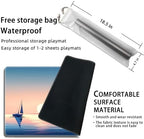 MTG Playmat Magic Card Playmat Game Mat,TCG & CCG Card Games Mat with Free Storage Bags Size 24 x 14 Inches (No with Zones,Landscape)