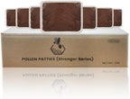 20% Natural Pollen Patties for Honey Bees, High Protein Pollen Patty to Supplemental Bee Winter and Improves Colony Health (10 Pack)