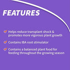 Bonide Garden Rich Root & Grow Root Stimulator & Plant Starter, 16 oz Concentrate 4-10-3 Fertilizer for Transplanting