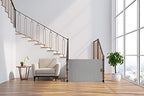 The Stair Barrier Banister to Banister No Drill Baby Gate for Stairs - Fabric Excellence Easy Setup Maximum Security with Portable Pet Gate for Stairs - Climb-Proof Neat and Tidy Fabric Baby Gate