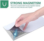 TRYMAG Strong Floor Vent Covers 8"x15", 4 Pack Magnetic Vent Covers for Home Floor Standard Air Registers，Air Conditioner Vent Covers for Wall, Air Register, Ceiling Vents，RV, Home HVAC and AC Vents