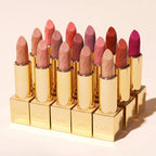 Oulac Matte Lipstick with Metallic Shine, Comfortable Creamy Texture, Smooth No Grainy Feeling, Vegan & Gluten Free, Full-Coverage Lip Colour 4.3 g, GM15 She's A Lover