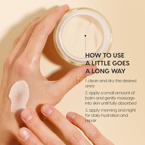 Beef Tallow and Honey Balm for Skin: Grass-Fed Beef and Organic Honey- Moisturizer For Face and Body Unscented -Whipped Beef Tallow Made with Beeswax Shea Butter Jojoba oil for Eczema Dry Skin 2oz