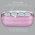 Conair Hot Rollers Hair Curlers for Long, Medium and All Hair | Heated Rollers with Hair Roller Clips Included | 2-inch Rollers | Amazon Exclusive